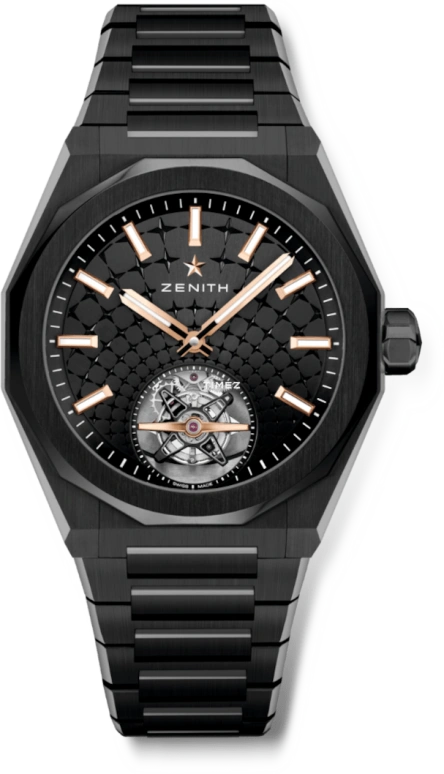 Zenith,Defy Skyline 41mm,41mm,Ceramic,Black,Automatic,Tourbillon,Octagon,49,49.9300.3630/21.I001