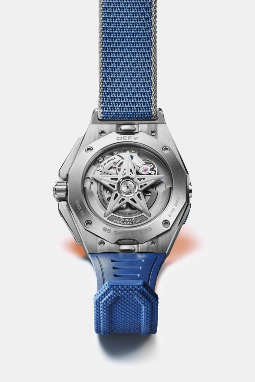 Zenith,Defy Extreme 42.50mm,42.50mm,Ceramic,Orange,Blue,Automatic,Day,Sapphire,95,95.9601.3620/51.I301