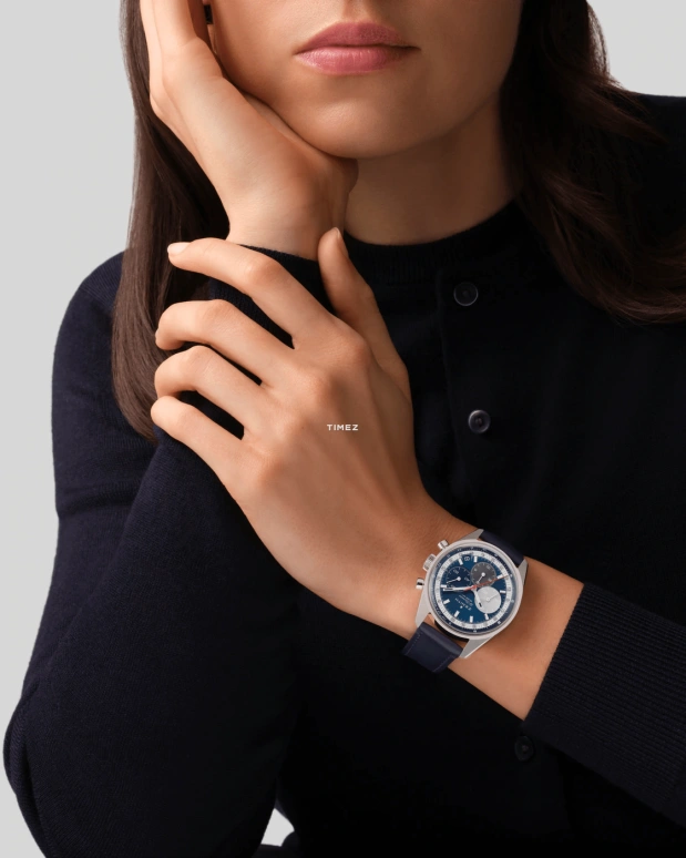 Zenith,Chronomaster Original 38mm,38mm,Stainless Steel,Blue,Automatic,Chronograph,Day,03,03.3200.3600/52.C910