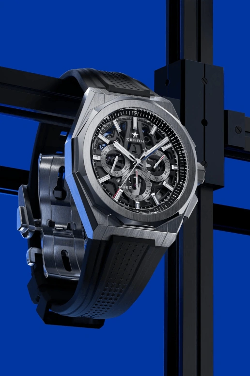 Zenith,Defy Skyline 42mm,42mm,Stainless Steel,Black,Automatic,Chronograph,60hours,03,03.9500.3600/78.I001