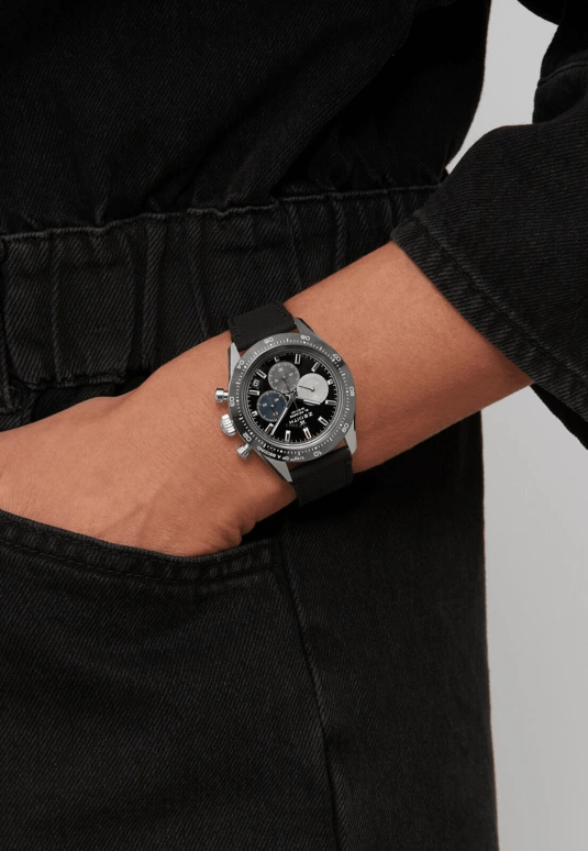 Zenith,Chronomaster Sport 41mm,41mm,Ceramic,Stainless Steel,Black,Automatic,Chronograph,Day,03,03.3100.3600/21.C822