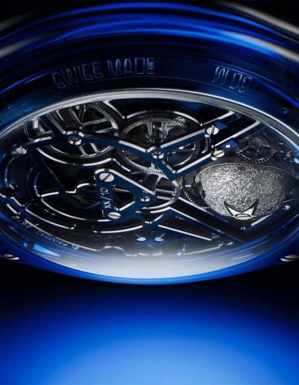 Zenith,Defy 46mm,46mm,Sapphire,Blue,Handwound,Power Reserve Indicator,Tourbillon,04,04.9003.8812/51.R584