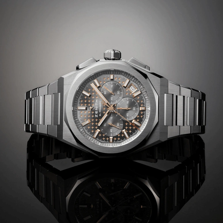 Zenith,Defy Skyline 42mm,42mm,Stainless Steel,Grey,Automatic,Chronograph,Day,03,03.9500.3600/02.I001