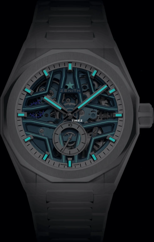 Zenith,Defy 41mm,41mm,Ceramic,Blue,Gradient,Automatic,60hours,In-house Caliber,49,49.9309.3620/85.I001