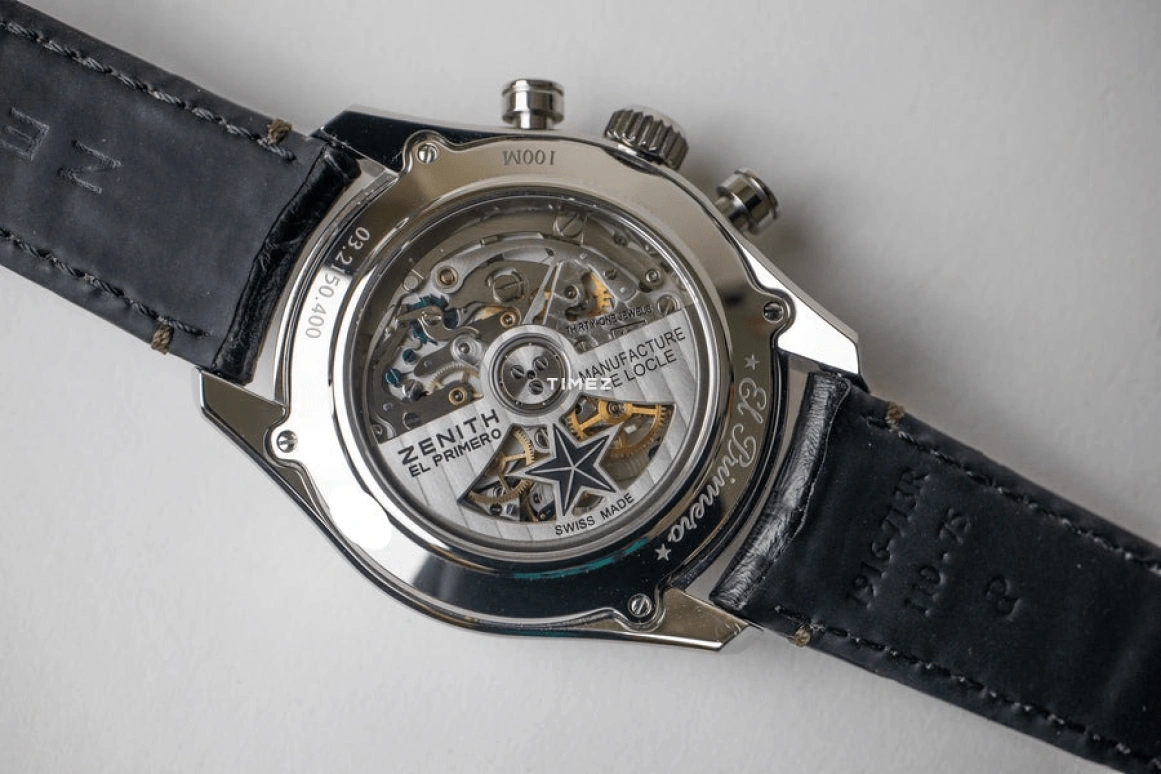 Zenith,El Primero 38mm,38mm,Stainless Steel,Silver,Automatic,Chronograph,Day,03,03.2150.400/69.C713