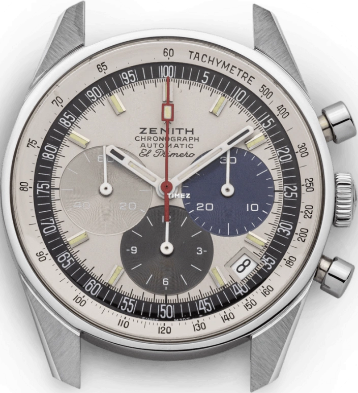 Zenith,Icons 38mm,38mm,Stainless Steel,Silver White,Automatic,Chronograph,Day,A386