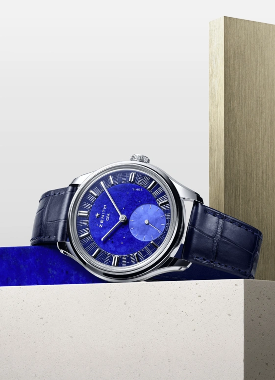 Zenith,G.F.J. 39mm,39mm,Platinum,Blue,Handwound,72hours,In-house Caliber,40,40.1865.0135/51.C200