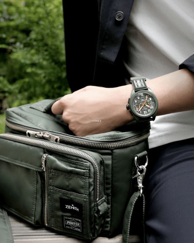 Zenith,Pilot 42.50mm,42.50mm,Ceramic,Khaki Green,Automatic,Chronograph,Flyback,Big Date,49,49.4001.3652/63.I001