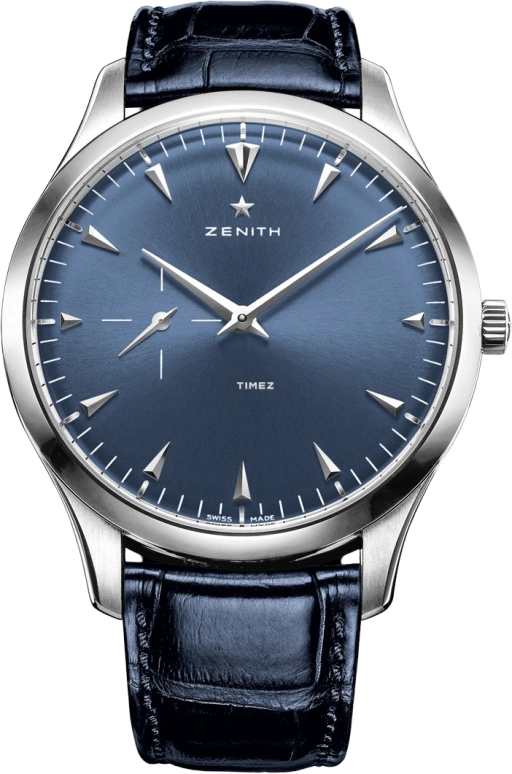 Zenith,El Primero 40mm,40mm,Stainless Steel,Blue,Sapphire,Crystal Glass,Round,03,03.2012.681/51.C503