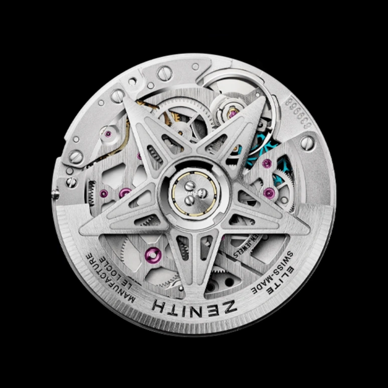 Zenith,Revival 37mm,37mm,Stainless Steel,Orange,Black,Automatic,Day,Sapphire,Crystal Glass,03,03.A3648.670/21.M3648