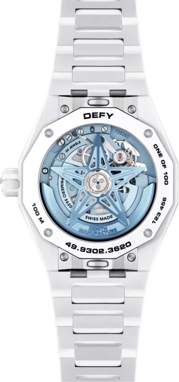 Zenith,Defy 41mm,41mm,Ceramic,Blue,Gradient,Automatic,60hours,In-house Caliber,49,49.9309.3620/85.I001