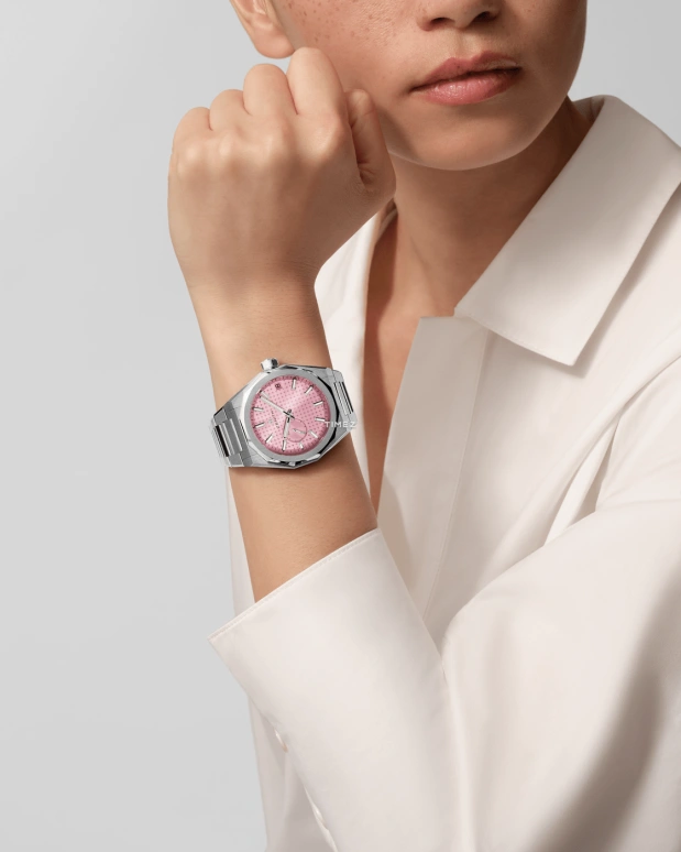 Zenith,Defy Skyline 41mm,41mm,Stainless Steel,Pink,Automatic,Day,60hours,03,03.9301.3620/18.I001