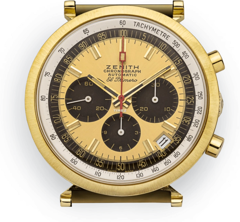 Zenith,El Primero 38mm,38mm,Yellow Gold,Gold,Yellow,Automatic,Chronograph,Day,G382