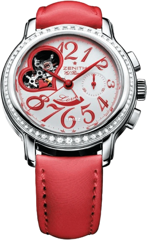 Zenith,El Primero 37.50mm,37.50mm,Stainless Steel,Silver White,Automatic,50hours,In-house Caliber,16,16.1230.4021/01.C538