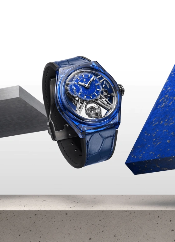 Zenith,Defy 46mm,46mm,Sapphire,Blue,Handwound,Power Reserve Indicator,Tourbillon,04,04.9003.8812/51.R584