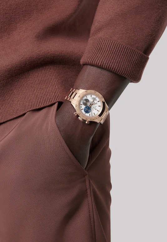 Zenith,Chronomaster Sport 41mm,41mm,Rose Gold,White,Automatic,Chronograph,Day,18,18.3101.3600/69.M3100