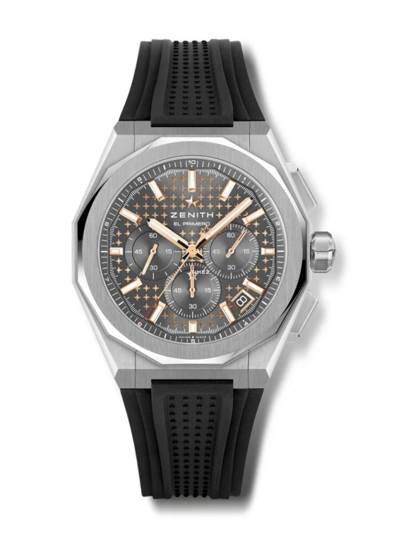 Zenith,Defy Skyline 42mm,42mm,Stainless Steel,Grey,Automatic,Chronograph,Day,03,03.9500.3600/02.I001