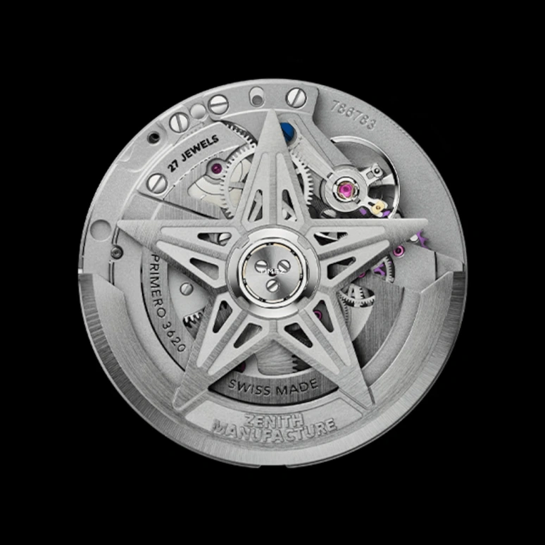 Zenith,Defy Extreme 42.50mm,42.50mm,Ceramic,Titanium,Black,Orange,Automatic,Day,Sapphire,95,95.9600.3620/21.I300