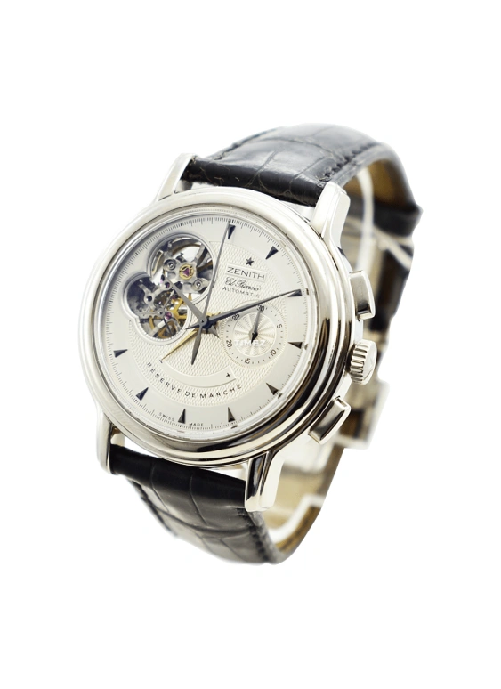 Zenith,Chronomaster 40mm,40mm,Stainless Steel,Silver,Automatic,Chronograph,Power Reserve Indicator,03,03.0240.4021/02.C495