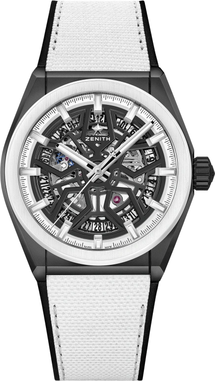 Zenith,Defy 41mm,41mm,Titanium,Ceramic,Skeleton,Automatic,Date,50hours,49,49.9005.670/11.R943