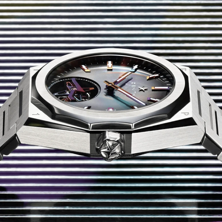 Zenith,Defy Skyline 41mm,41mm,Stainless Steel,Skeleton,Multi-Color,Automatic,Tourbillon,60hours,03,03.9301.3630/49.I001