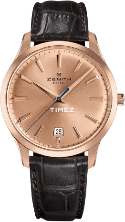 Zenith,Other 40mm,40mm,Rose Gold,Gold,Automatic,Day,50hours,18,18.2020.670/95.C498