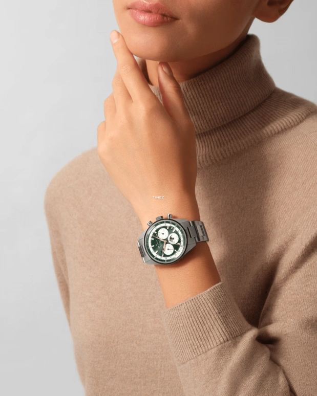 Zenith,Chronomaster 38mm,38mm,Stainless Steel,Green,Automatic,Chronograph,Moonphase,Month,Date,Sapphire,Crystal Glass,Round,03,03.3400.3610/40.M3200