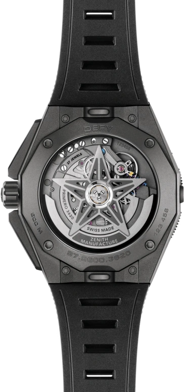 Zenith,Defy Extreme 43mm,43mm,Titanium,Black,Automatic,Day,60hours,97,97.9600.3620/21.I300