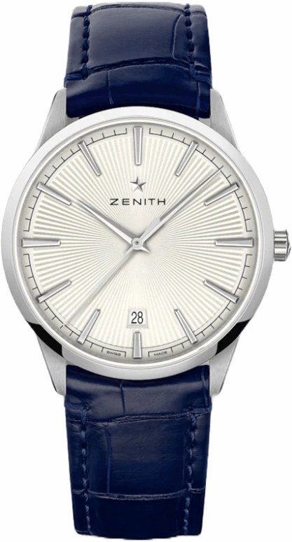 Zenith,Elite 40.50mm,40.50mm,Stainless Steel,Silver,Automatic,Day,55hours,03,03.3100.670/01.C922