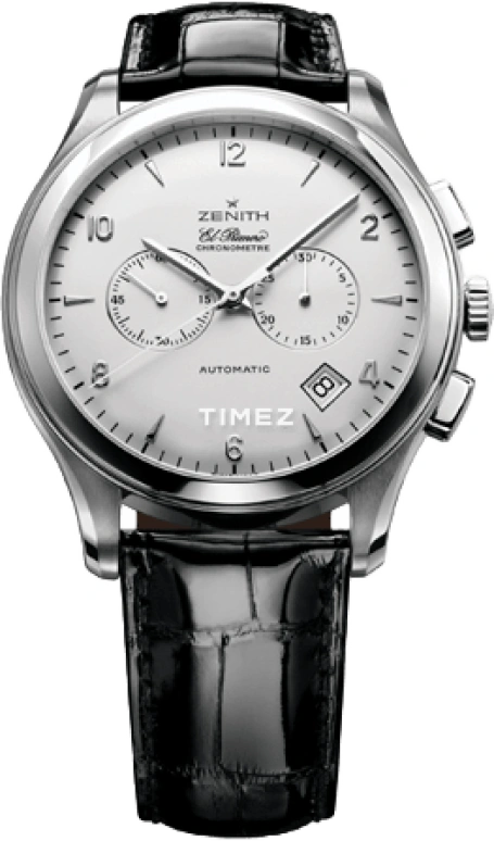 Zenith,El Primero 44mm,44mm,Stainless Steel,White,Automatic,Chronograph,Day,03,03.0520.4002/01.C492