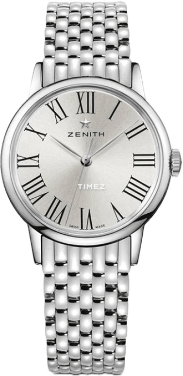 Zenith,Elite 33mm,33mm,Stainless Steel,Grey,Automatic,55hours,In-house Caliber,03,03.2330.679/11.M2330