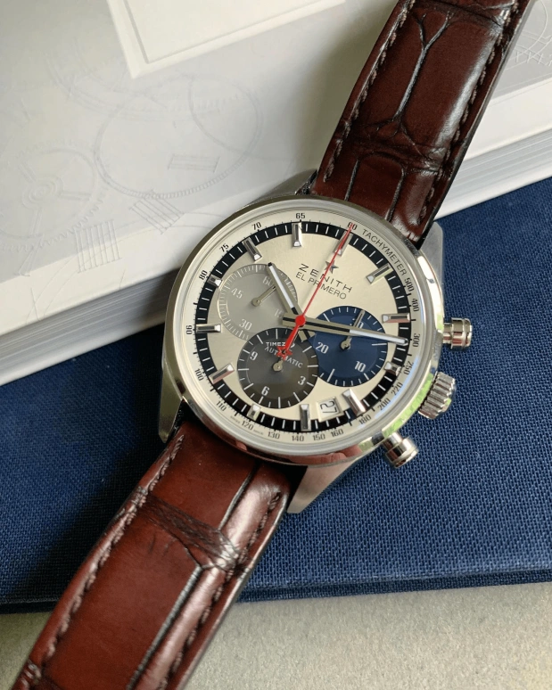 Zenith,El Primero 38mm,38mm,Stainless Steel,Silver,Automatic,Chronograph,Day,03,03.2150.400/69.C713 Automatic