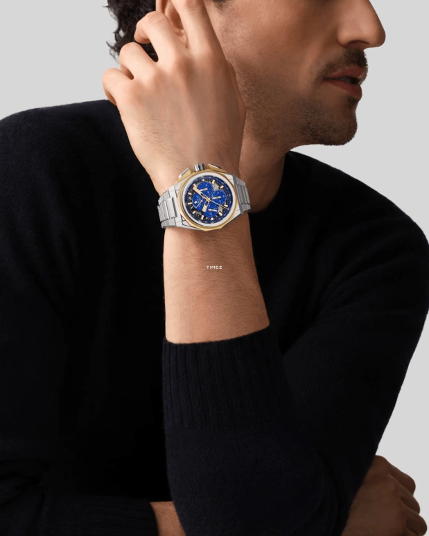 Zenith,Defy Extreme 45mm,45mm,Yellow Gold,Stainless Steel,Blue,Automatic,Chronograph,In-house Caliber,06,06.9200.9004/51.I001