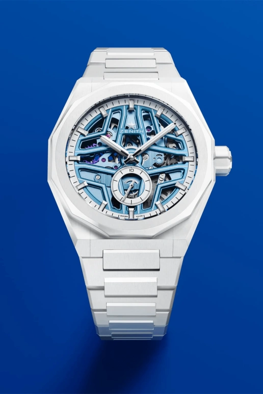 Zenith,Defy 41mm,41mm,Ceramic,Blue,Gradient,Automatic,60hours,In-house Caliber,49,49.9309.3620/85.I001