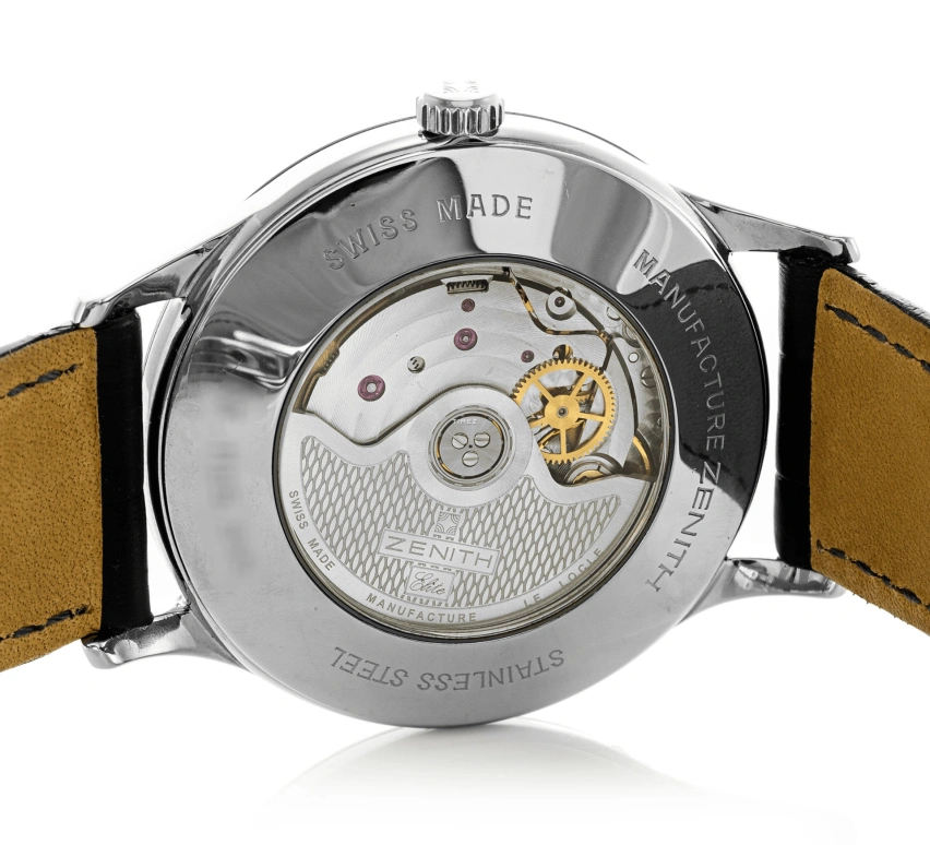 Zenith,El Primero 37mm,37mm,Stainless Steel,Grey,Automatic,Day,Power Reserve Indicator,03,03.1125.685/76.C490