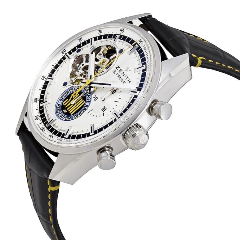 Zenith,Chronomaster 42mm,42mm,Stainless Steel,Silver,Automatic,Chronograph,50hours,03,03.20411.4061/07.C776