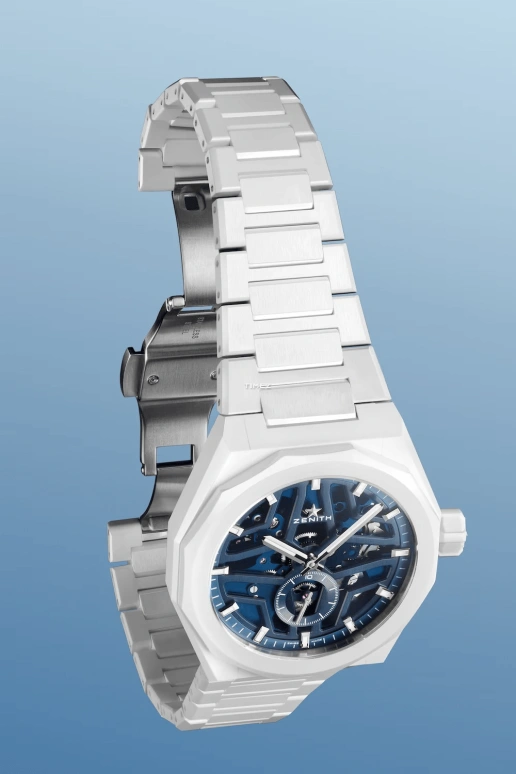 Zenith,Defy Skyline 41mm,41mm,Ceramic,Blue,Skeleton,Automatic,Chronograph,60hours,49,49.9301.3620/79.I001