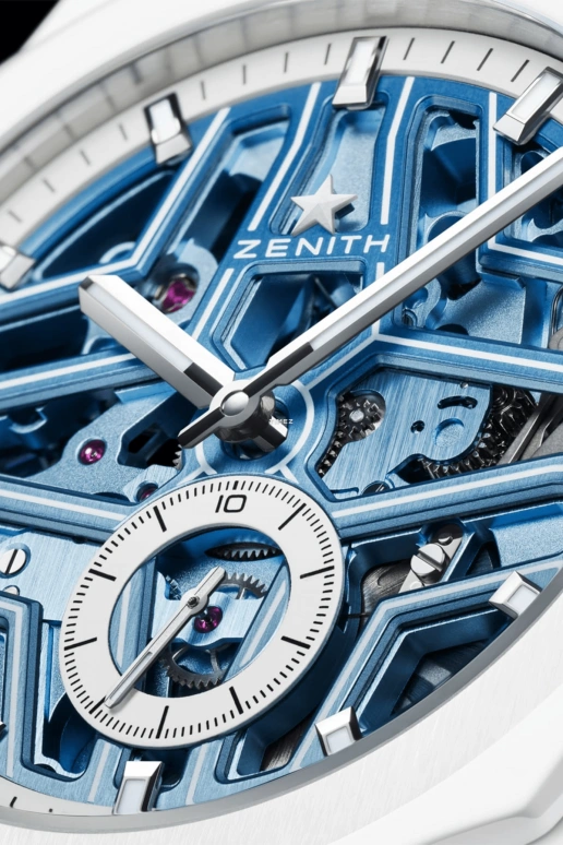 Zenith,Defy 41mm,41mm,Ceramic,Blue,Gradient,Automatic,60hours,In-house Caliber,49,49.9309.3620/85.I001