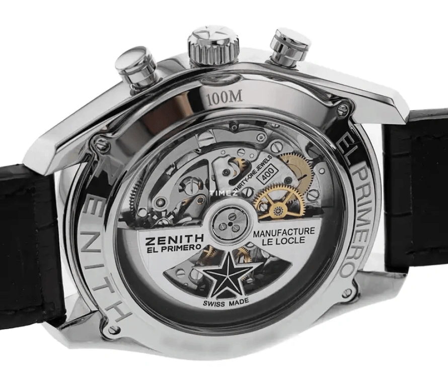 Zenith,El Primero 42mm,42mm,Stainless Steel,Silver,Automatic,Chronograph,Day,03,03.2040.400/04.C496