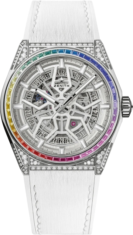 Zenith,Defy 41mm,41mm,Titanium,Skeleton,Automatic,Date,50hours,32,32.9002.670/71.R583