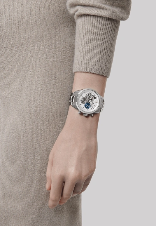Zenith,El Primero 39.50mm,39.50mm,Stainless Steel,Silver,Automatic,Chronograph,Column Wheel,03,03.3300.3604/69.M3300