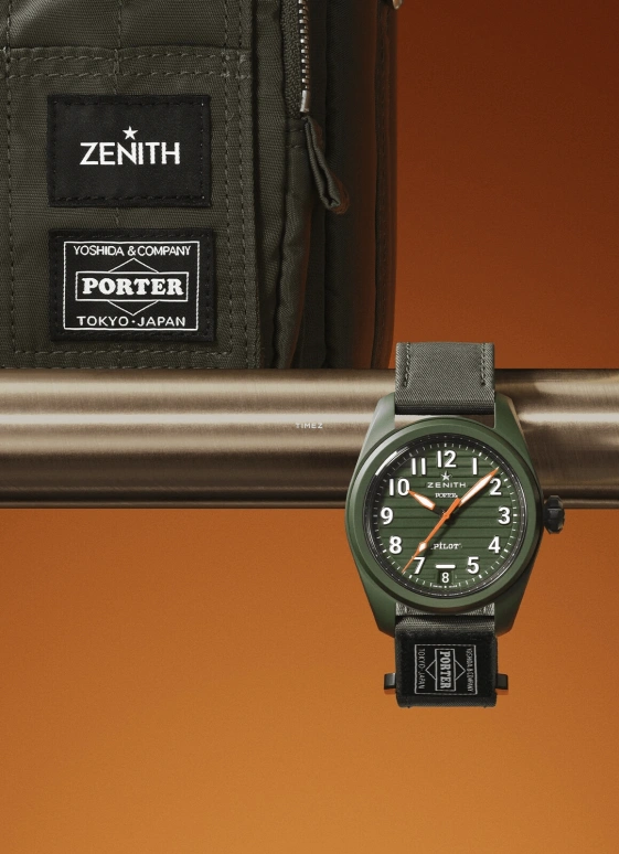 Zenith,Pilot 40mm,40mm,Ceramic,Khaki Green,Automatic,Day,60hours,49,49.4001.3620/63.I001